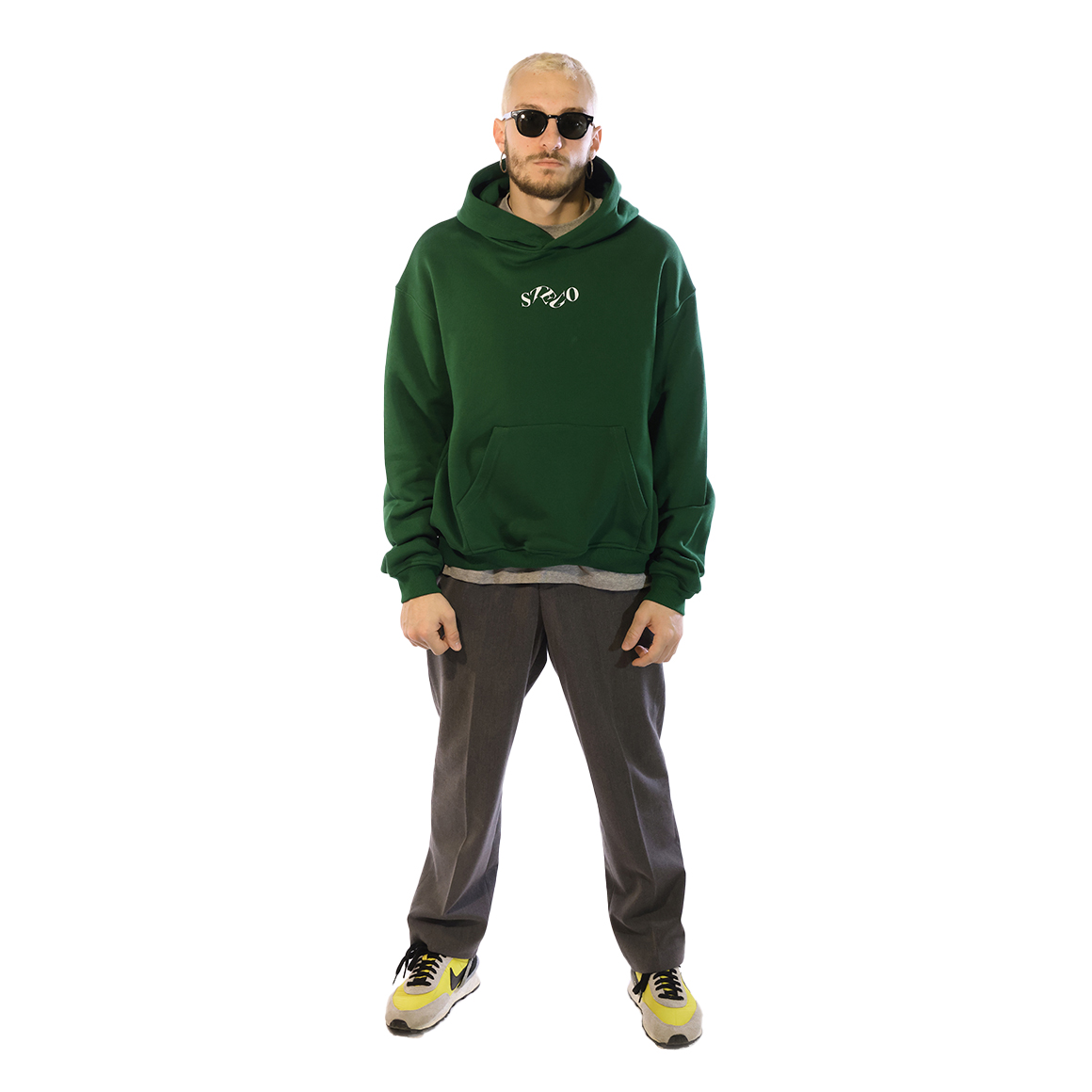 Ultramegaheavy felpa - Stego Shein Verde Relacs