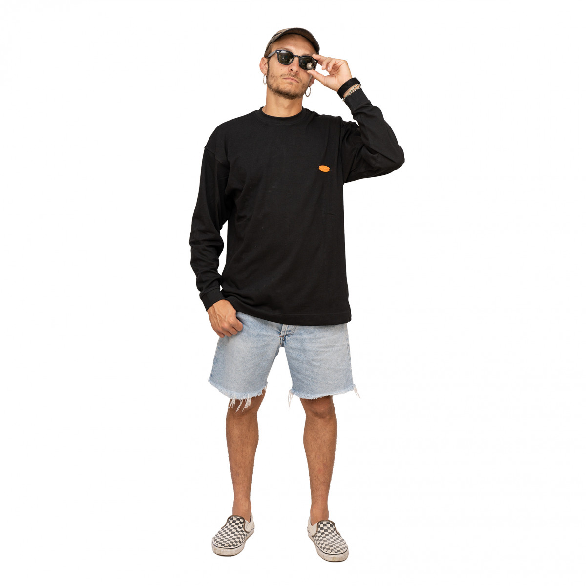 black maglia -1 Heavy black maglia a maniche lunghe