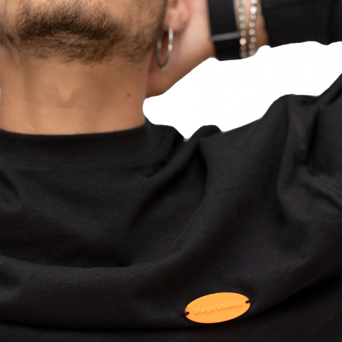 black maglia -5 Heavy black maglia a maniche lunghe